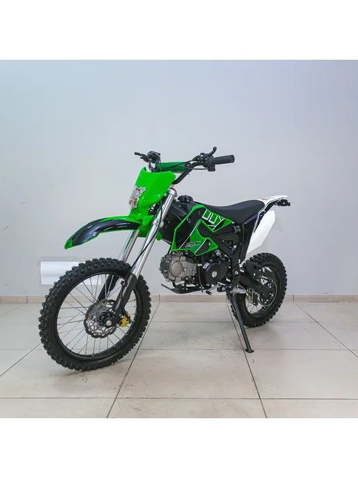 ТЕХНОМОТОРФ Питбайк VMC KXD 17 14 (125 см3) Green, зеленый, фото 3