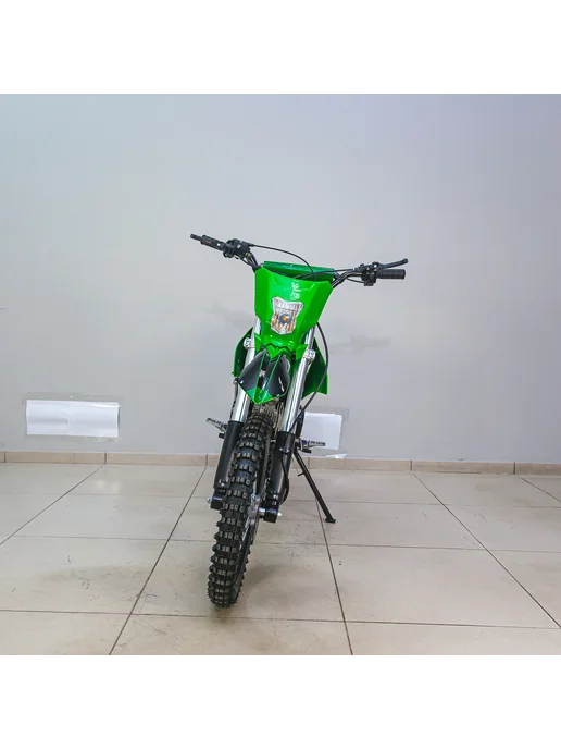 ТЕХНОМОТОРФ Питбайк VMC KXD 17 14 (125 см3) Green, зеленый, фото 4