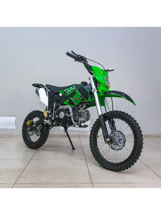ТЕХНОМОТОРФ Питбайк VMC KXD 17 14 (125 см3) Green, зеленый, фото 5