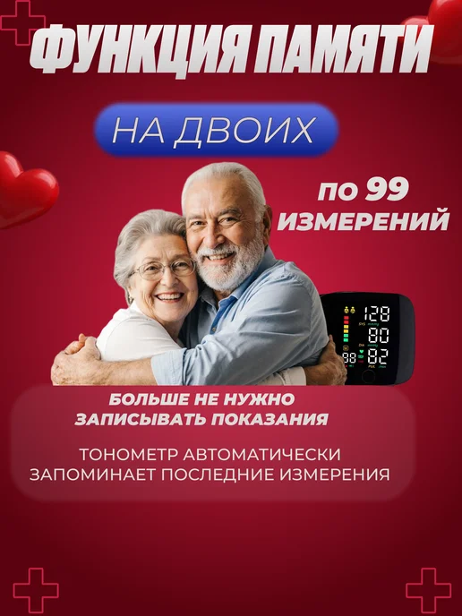 Тонометр на запястье автоматический с голосом, черный, фото 4