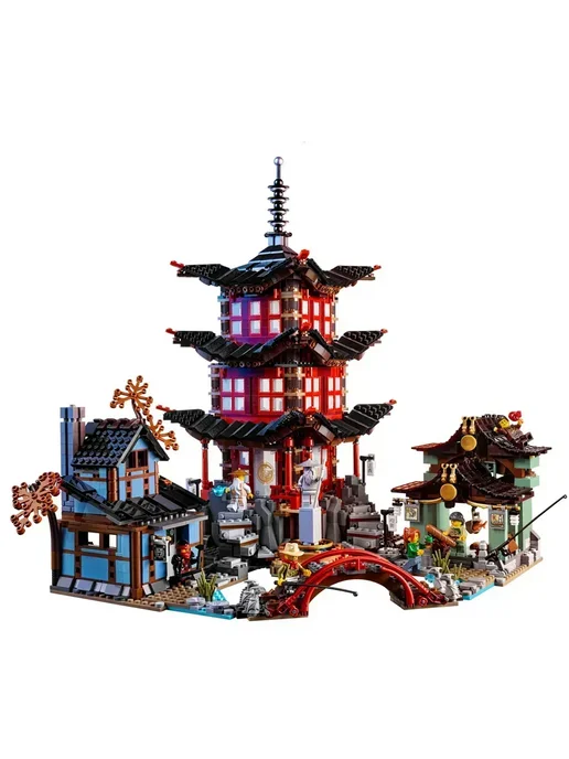 LEGO Конструктор Ниндзяго Храм Аэроджитцу 10318, 2115 дет, вариант, фото 2