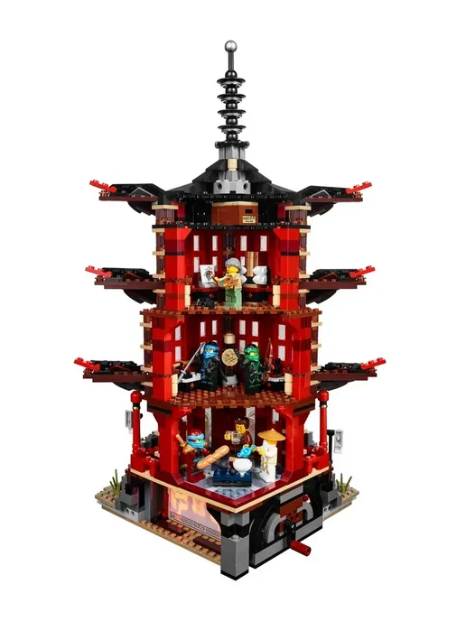 LEGO Конструктор Ниндзяго Храм Аэроджитцу 10318, 2115 дет, вариант, фото 3
