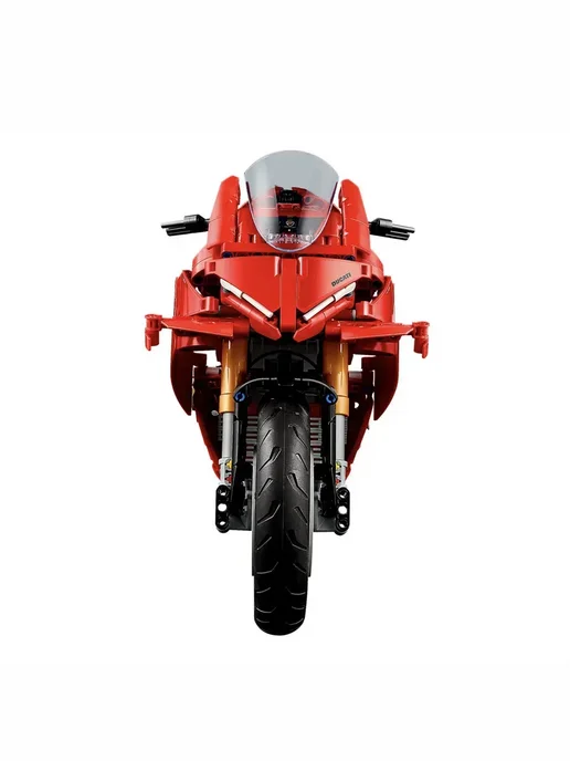 LEGO Конструктор Мотоцикл Ducati Panigale V4 S 1603 детали, красный, фото 3
