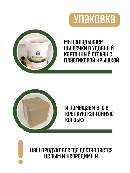 Таежный вкус 22 Цукаты из сосновой шишки 250 грамм, вариант, фото 4