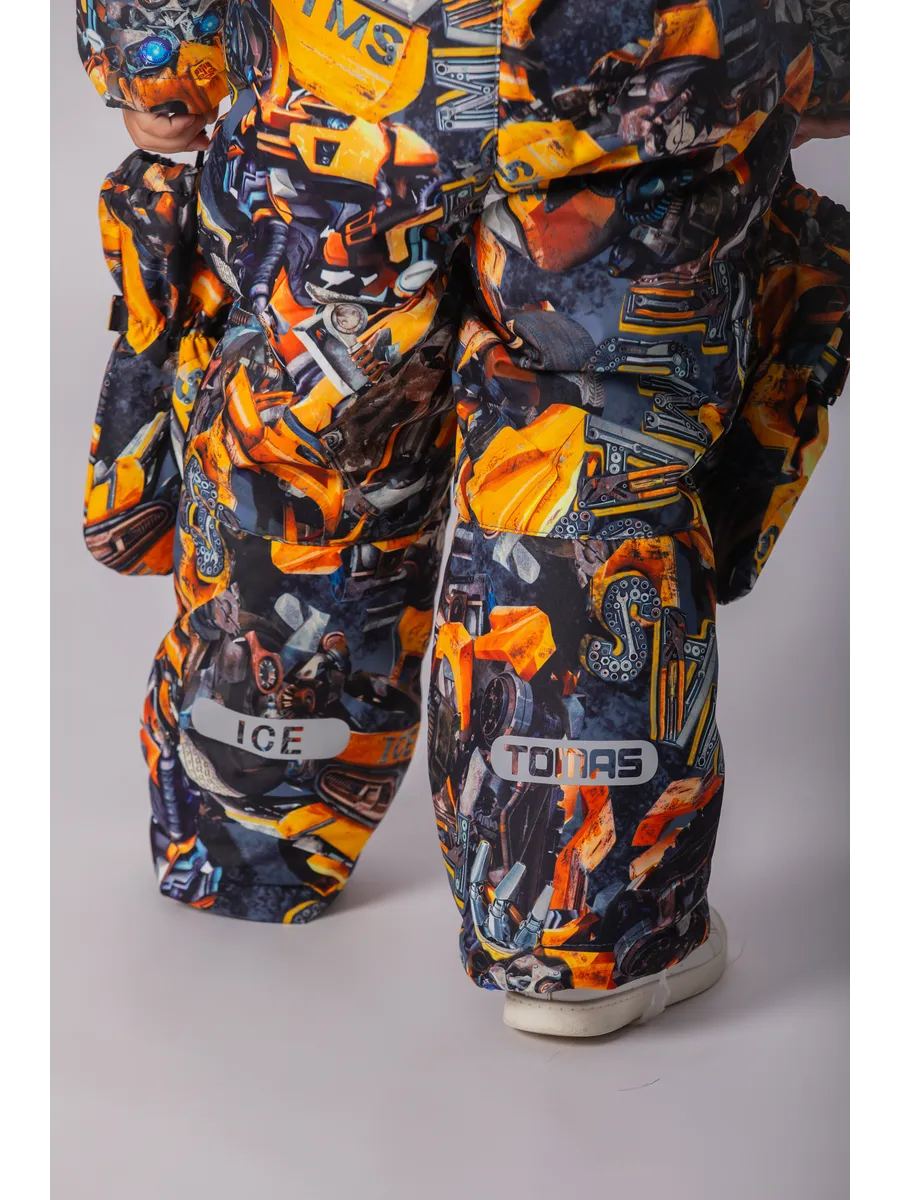 Зимний комбинезон мембранный с натуральной опушкой