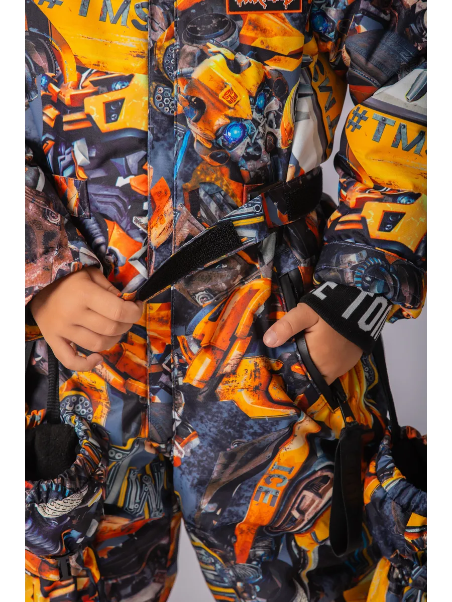 Зимний комбинезон мембранный с натуральной опушкой