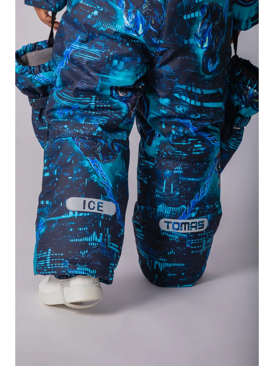 Зимний комбинезон мембрана с натуральной опушкой