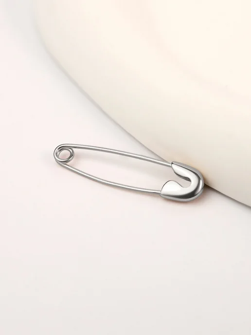 SVV jewelry Булавка из серебра 925 пробы, серебристый, фото 2