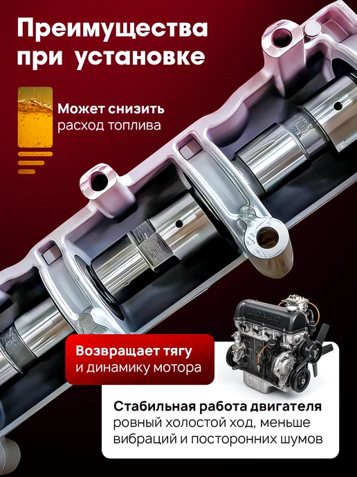 PROSTOVSEM Распредвал 2101-1006008-00 с корпусом ВАЗ, вариант, фото 2