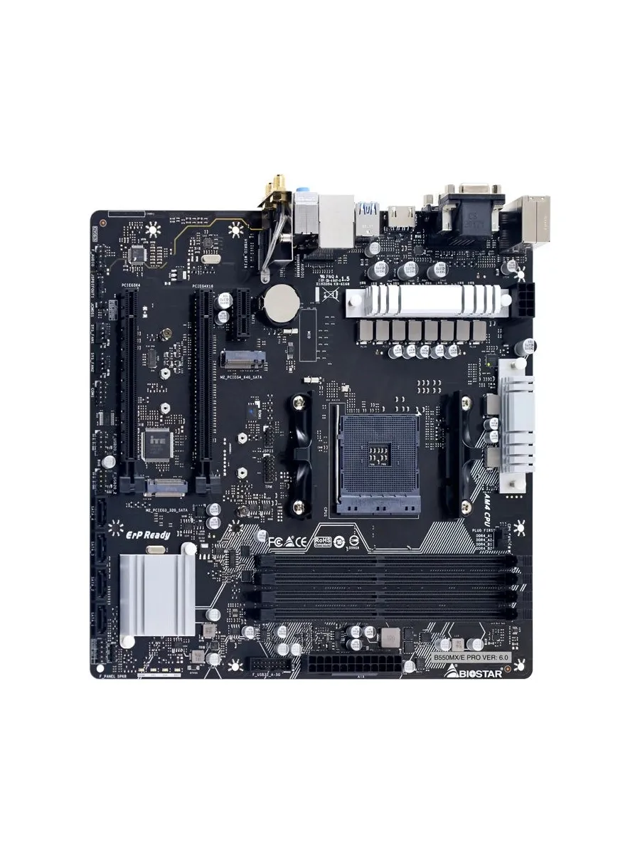Материнская плата B550MX/E PRO Soc-AM4 AMD B550 4xDDR4 mATX