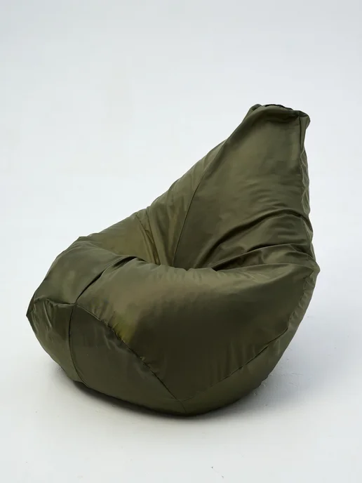 NikkyTEX Бескаркасное кресло мешок XXXL, зеленый, в упаковке 3 кг, фото 5