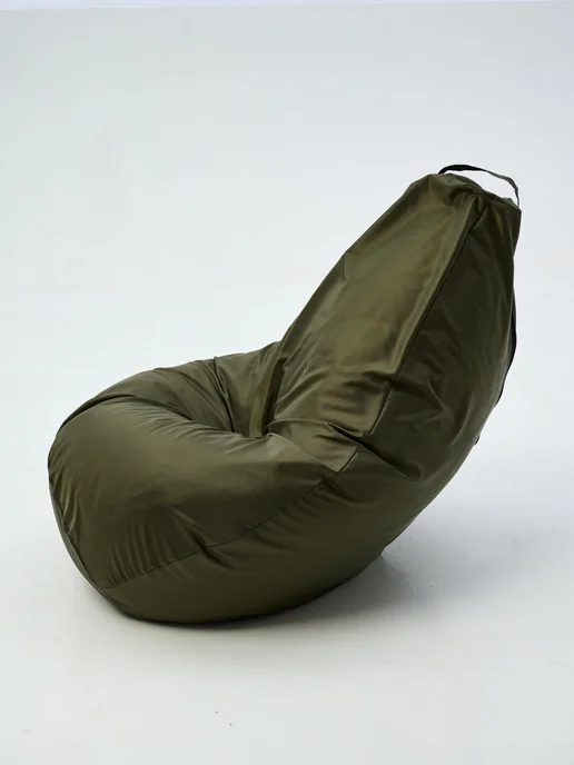 NikkyTEX Бескаркасное кресло мешок XXXL, зеленый, в упаковке 3 кг, фото 8