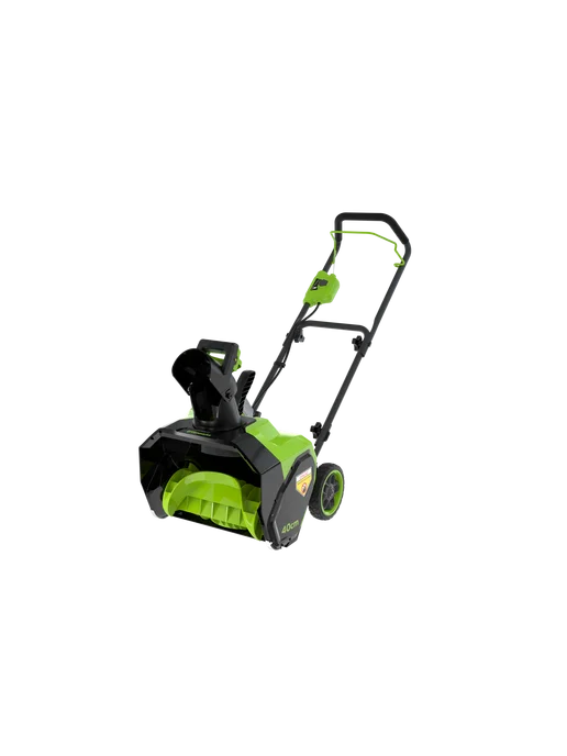 Greenworks Снегоуборщик аккумуляторный 40V, 40 см, АКБ 4 Ач и ЗУ, вариант, фото 2