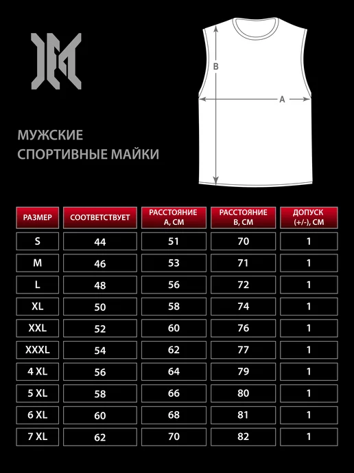 Макс-Экстрим Майка спортивная мужская для фитнеса хлопок для зала, синий, фото 4