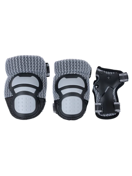 TECH TEAM Комплект защиты Safe fit teens 4.0 grey, серый