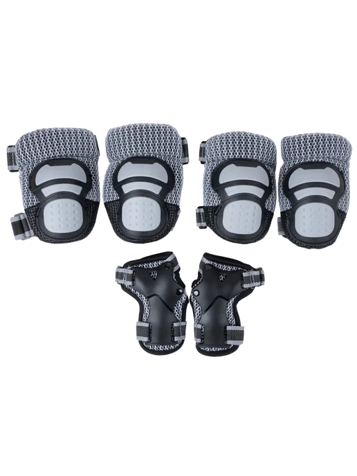 TECH TEAM Комплект защиты Safe fit teens 4.0 grey, серый, фото 2