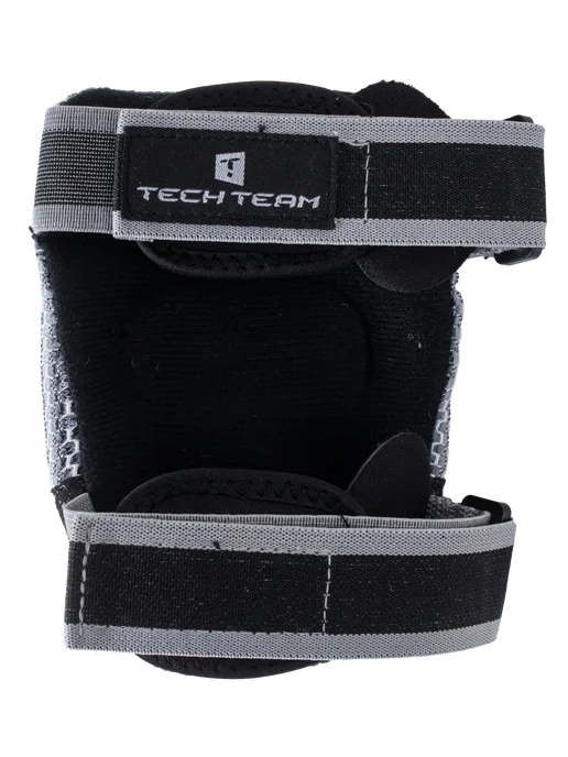 TECH TEAM Комплект защиты Safe fit teens 4.0 grey, серый, фото 4