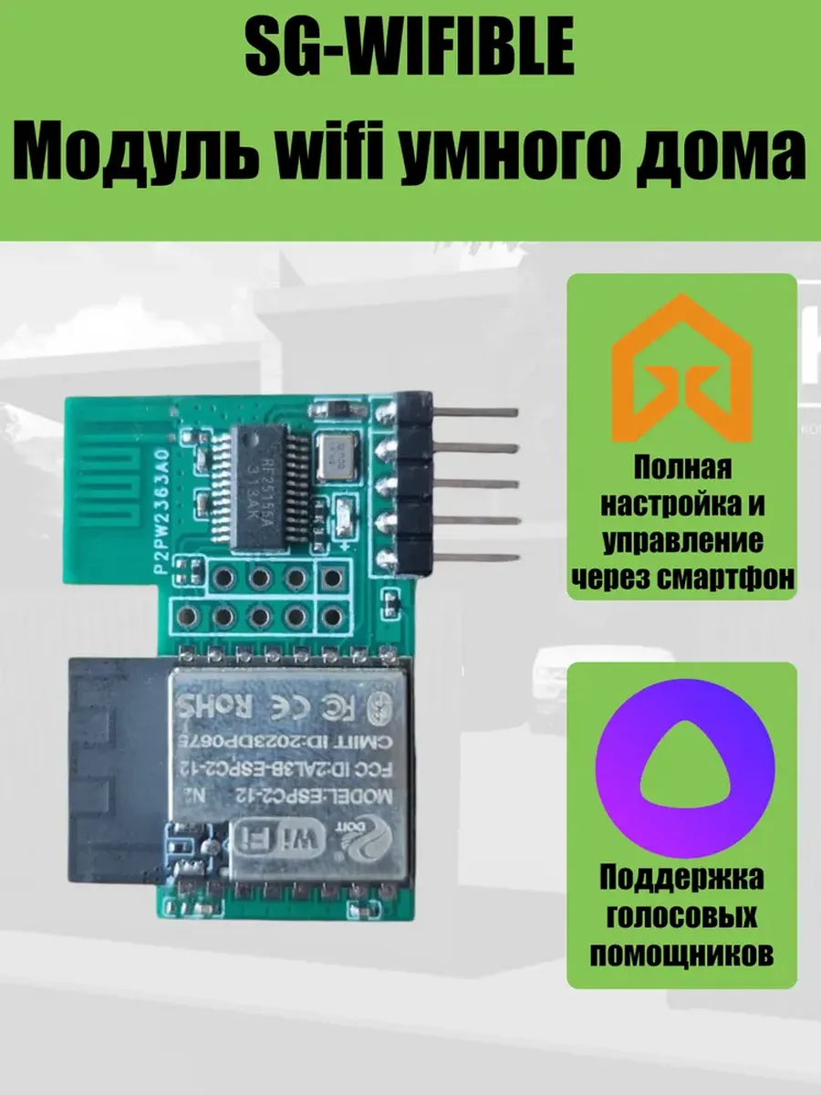 EG-WFH WiFi модуль для приводов на основе платы EGB-18 и EGA