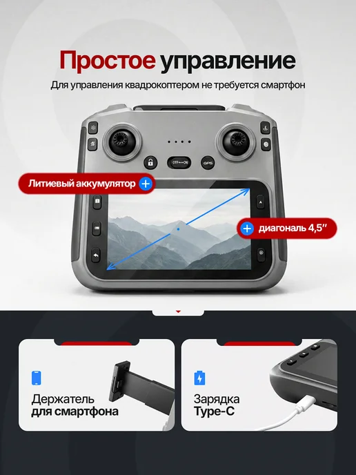 Skynet devices Квадрокоптер с камерой, вариант, фото 2