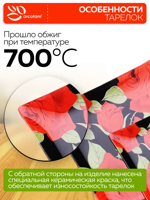 Набор тарелок сервировочных - фото 4