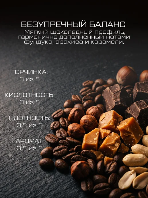 Кофе в зернах 1 кг Бразилия Моджиана, 100 % арабика, 1 кг, фото 2