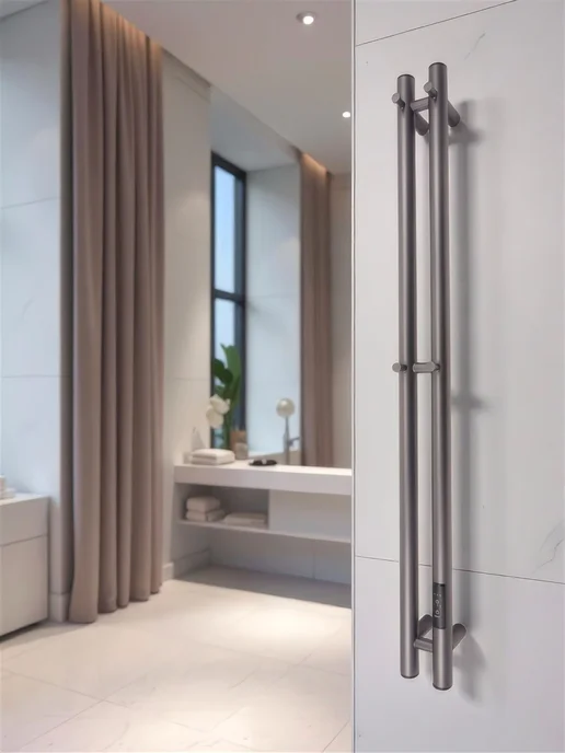 MGD Полотенцесушитель электрический 80x18 см, 100x9 см, фото 2