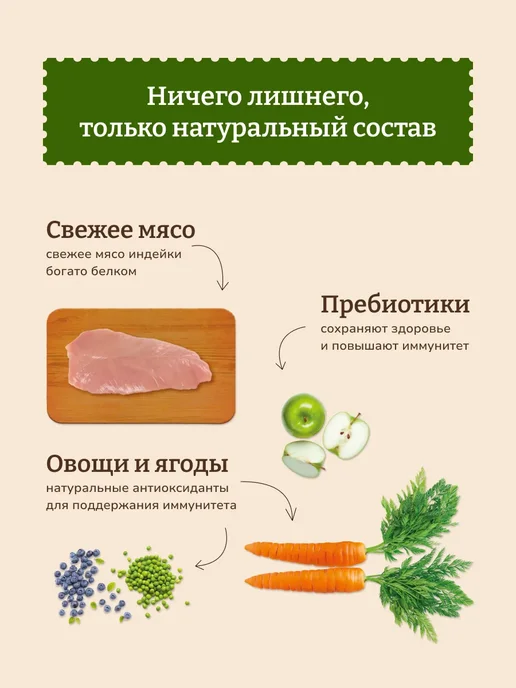 Сухой корм NOW'KITCHEN Кошек для собак, пожилые, индейка, 7,26 кг, фото 2