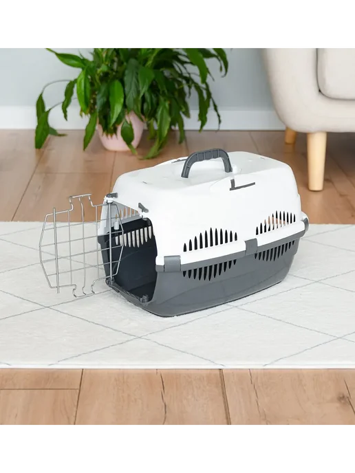 PetShop Переноска для кошек и собак до 12 кг 33х49х32 см Yami Yami, 49x32 см, 12 кг, фото 3