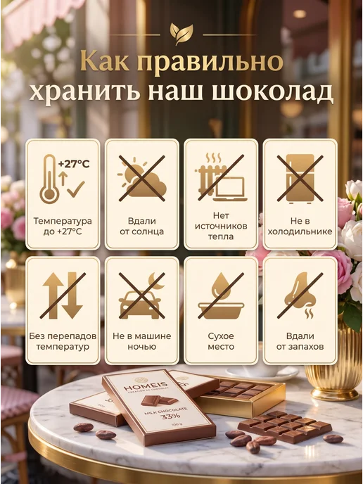 HOMEIS Съедобный букет из 19 шоколадных пионов, вариант, фото 8