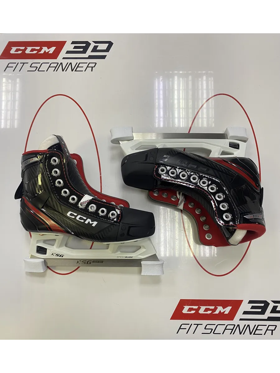 Коньки хоккейные вратарские Extreme Flex E6.5 Jr, 1.0 R (D)