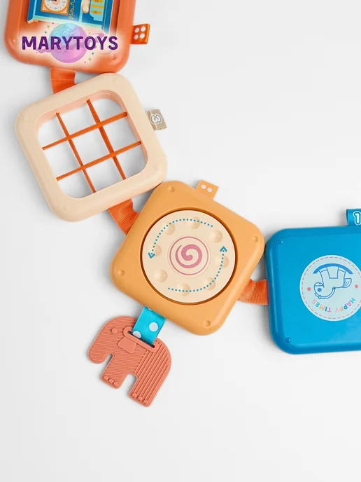 MaryToys Развивающая игрушка для детей Бизиборд, вариант, фото 7
