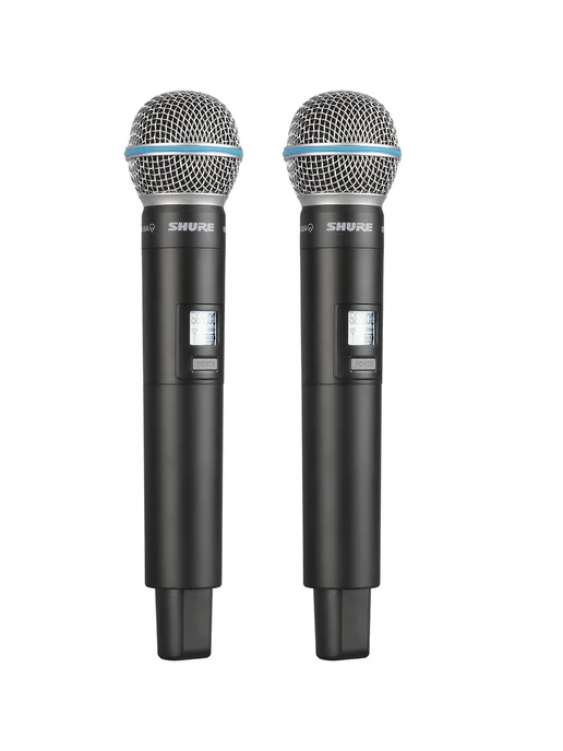 Shure GLXD4 beta58 Беспроводной микрофон караоке, черный, фото 8
