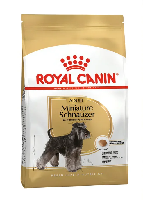 Сухой корм Royal canin Шнауцер для собак, мелкие, 3 кг