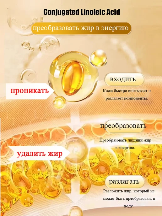 Крем для похудения - жиросжигатель эффективный, 60 мл, фото 7