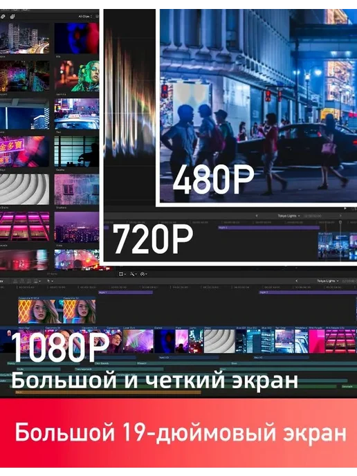 Моноблок 19-дюймовый i5-480M RAM 4 128G SSD, белый, 128 г, фото 4