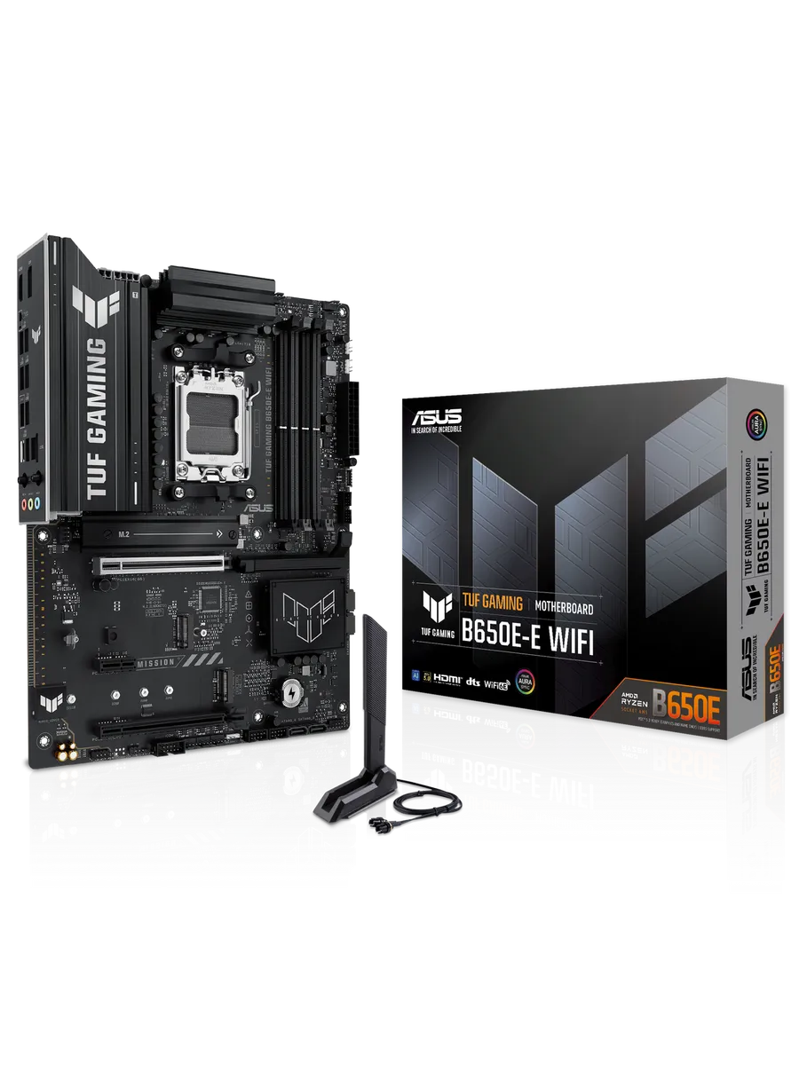 Материнская плата TUF GAMING B650E-E WIFI AM5 AMD B650 ATX R Asus 486519091 купить в интернет‑магазине Wildberries