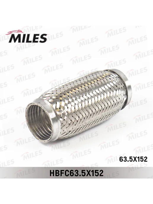 MILES Труба гофрированная (гофра) внутренним металлорукавом 63.5X1, 63.5x1, фото 3
