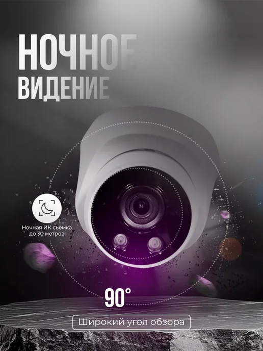 Ps-Link Камера видеонаблюдения с микрофоном IP 5Мп IP305PM, белый, фото 3