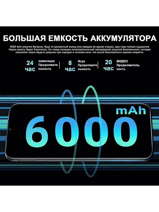 Смартфон YFQTXLW 1 6/512 ГБ, красный, фото 2
