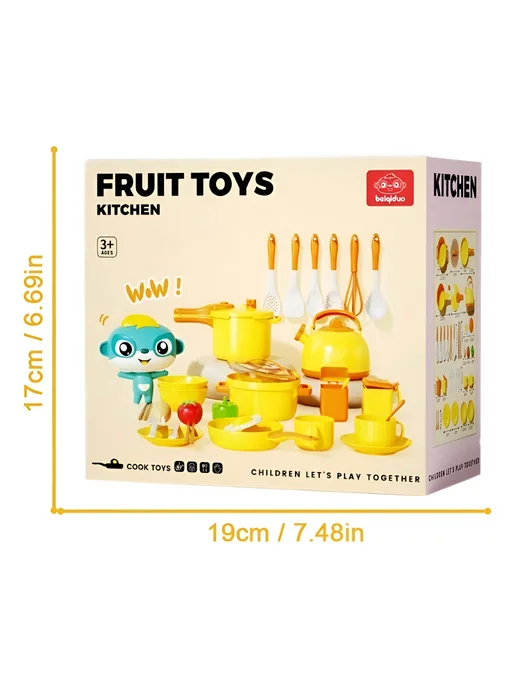MANGO ART Игрушечная посуда детская кукольная Хозяюшка игровой набор, вариант, фото 8