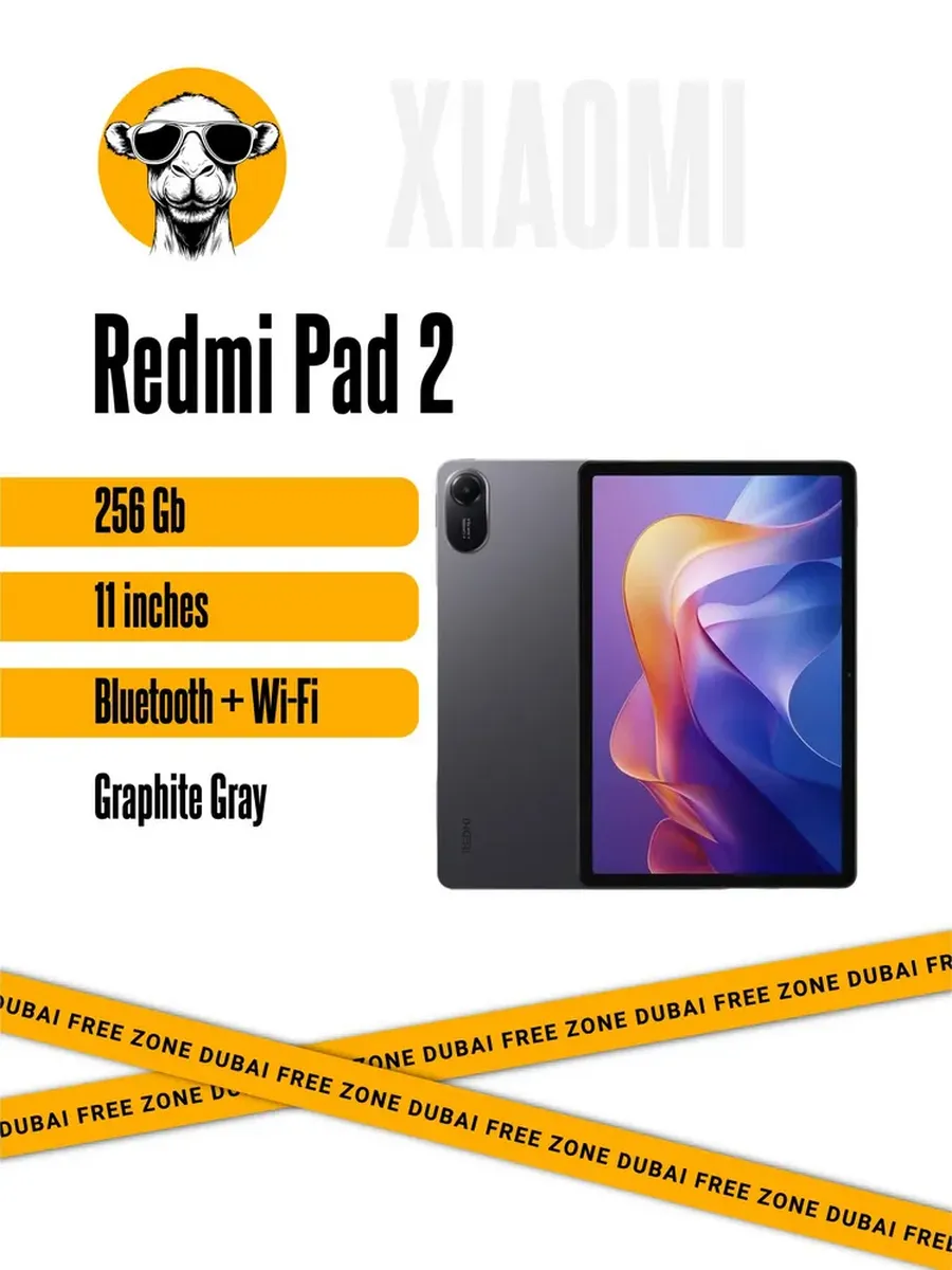 Xiaomi Планшет Redmi Pad 2 8 256Gb Wi-Fi Graphite Gray