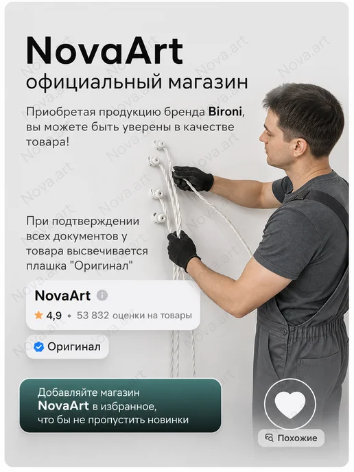Bironi Ретро проводка витой кабель Бирони 2х1,5 20м, 2x2.5, 10 м, фото 7