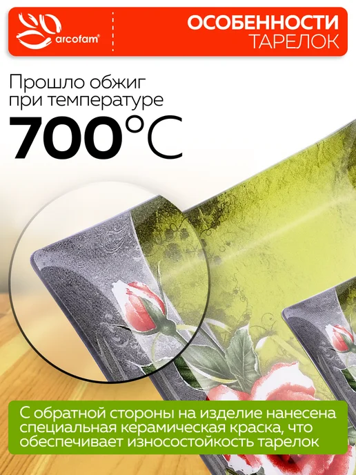 На1546бор тарелок сервировочных - фото 4