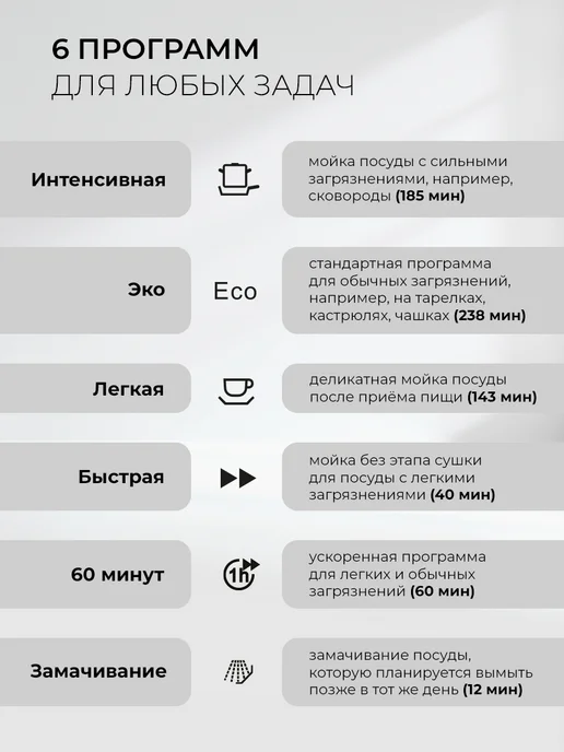 LEX Посудомоечная машина DW6062N WH, белый, фото 4