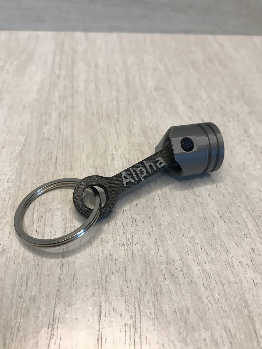 Брелок для ключей мотоцикл Alpha Альфа
