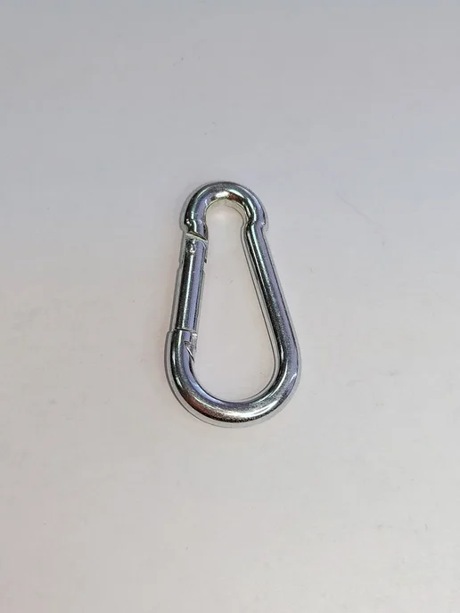 Konung Tools Карабин стальной оцинкованный 4 мм DIN5299C (1 шт.), 2 шт, фото 4