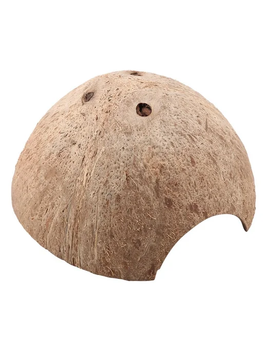 Террариум Декор Скорлупа Кокоса Домик Coconut Shell, вариант, фото 2