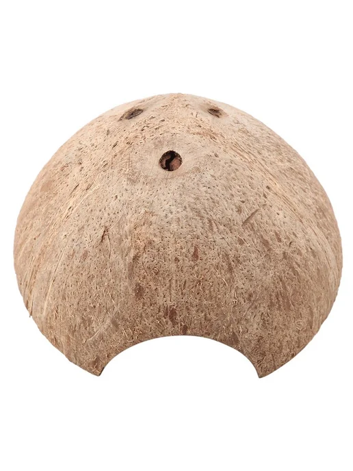 Террариум Декор Скорлупа Кокоса Домик Coconut Shell, вариант, фото 3