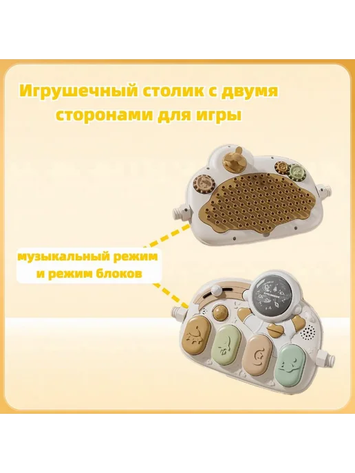 Ходунки детские Розовый, ABS пластик, 4 колеса EVA, розовый, фото 7