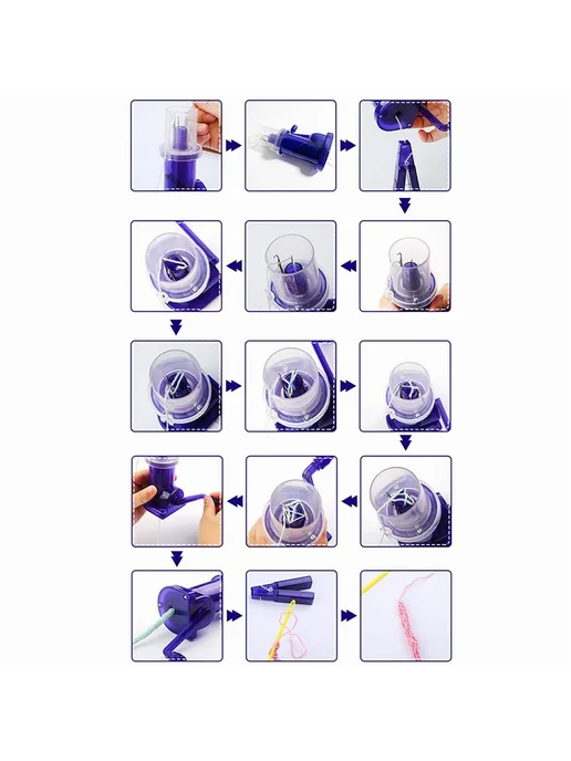 Машинка д я вязания Ручная вязальная машина Красивый цвет, вариант, фото 8
